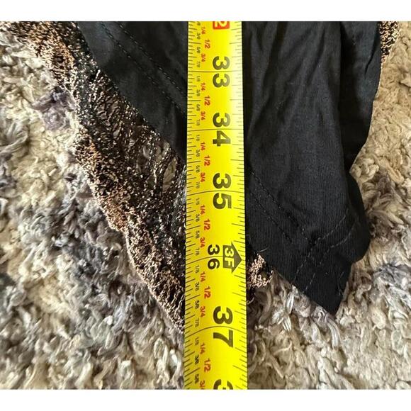 Simply Aster Mixed Animal Print Mesh Patchwork Cardigan Top M Boho Chic - Picture 5 of 5